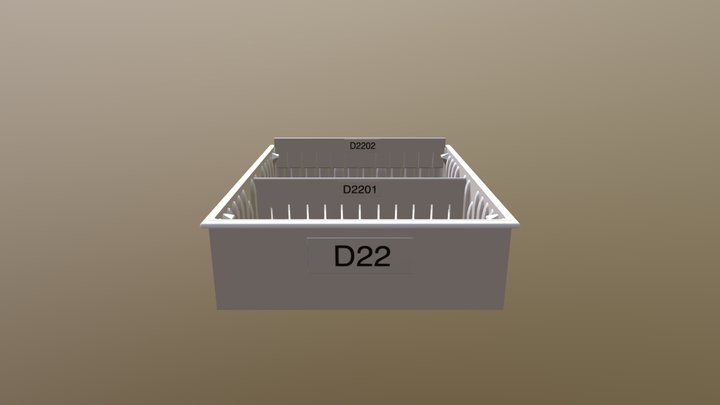 D22 L 3"/4" SCH40 WYE 3D Model