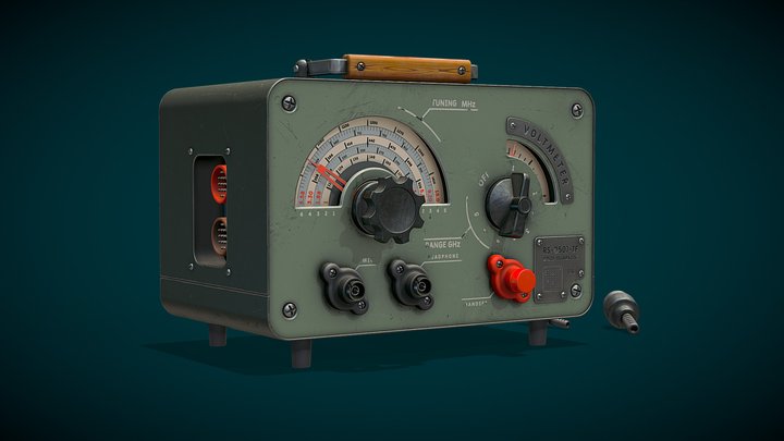 Radiostation 3D Model