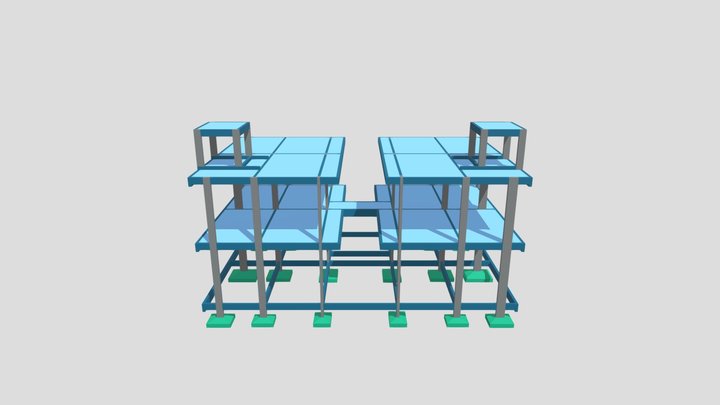 3d Estrutural - rodrigo ramiro 3D Model