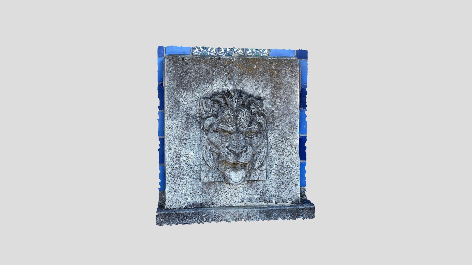 Wrigley Memorial Lion