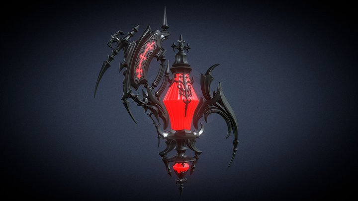 FFXIV - Red Mage - Antiquated Murgleis Focus Orb 3D Model