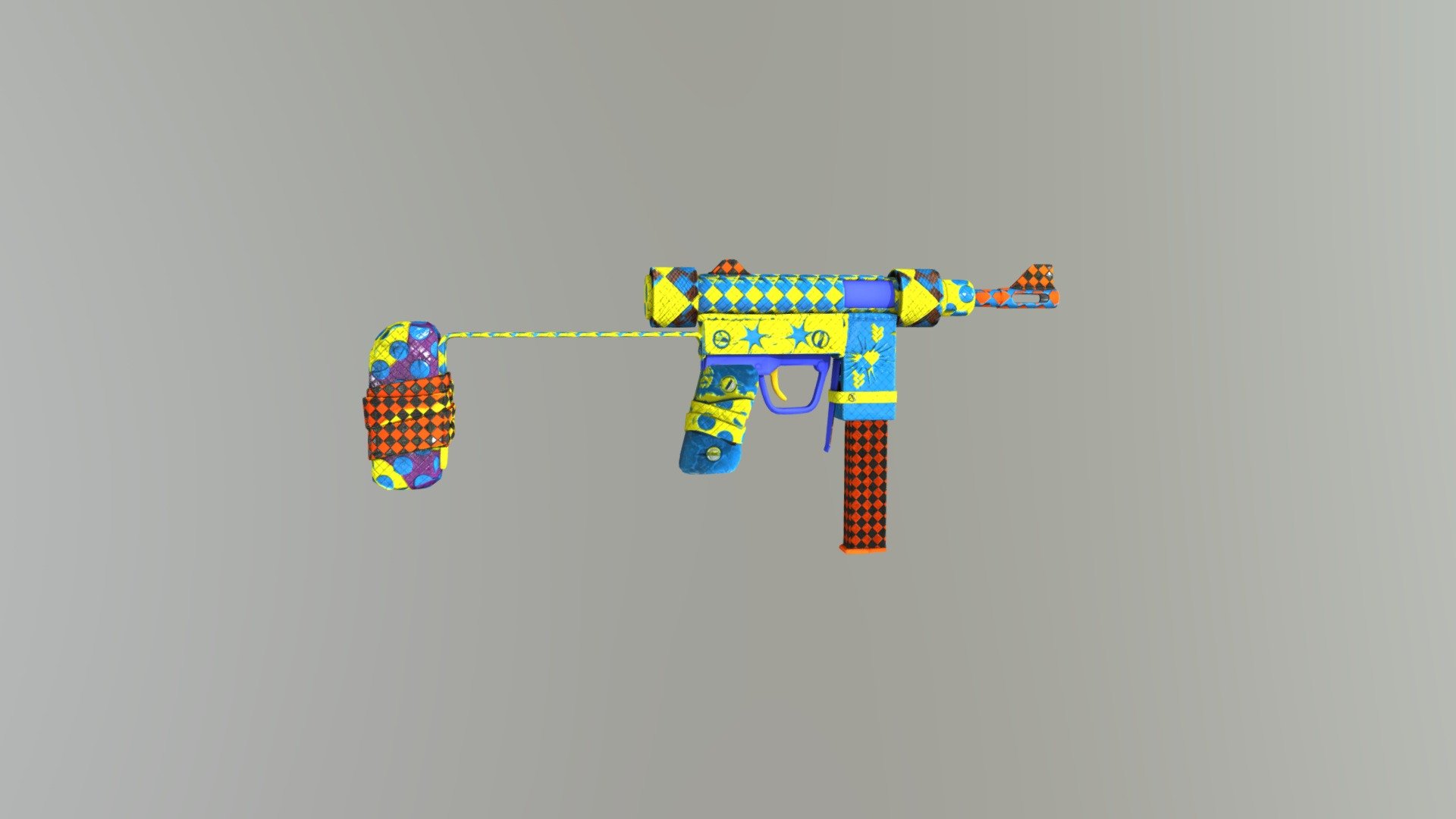 Plastic TODO Custom SMG