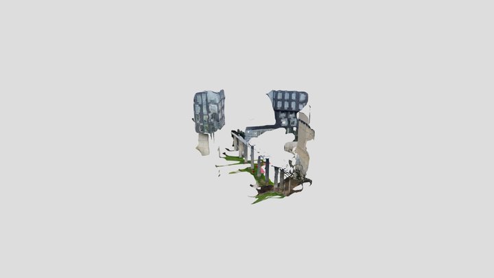 Pausch bridge 3D Model