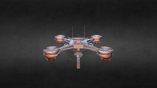 Military Drone 3D Model