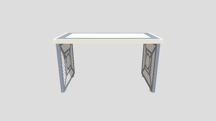 Table (Low Poly) 3D Model