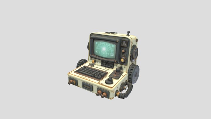 Retro futuristic device – Modelo 3D gratuito STL