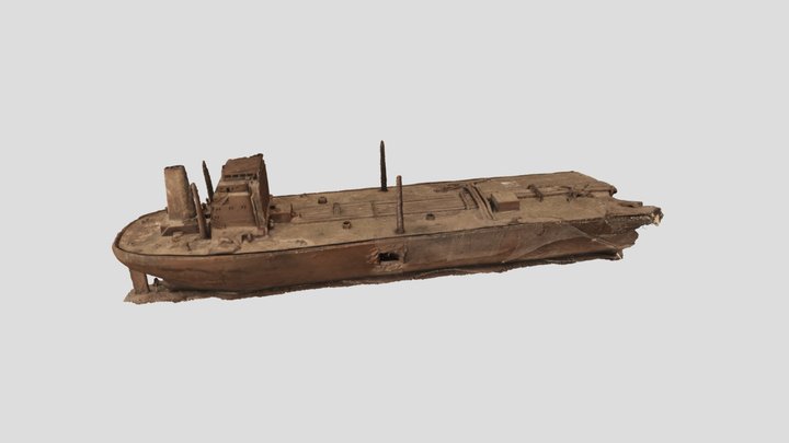 Modellino dell'Haven (scala 1:200) 3D Model