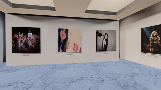 Instamuseum for @selenagomez 3D Model