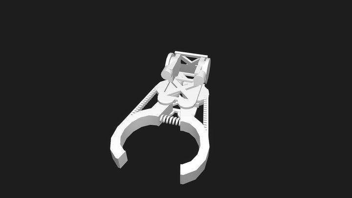 Claw Wireframe 2 3D Model