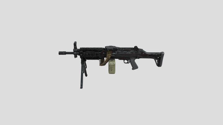 MG Firepower 3D Model