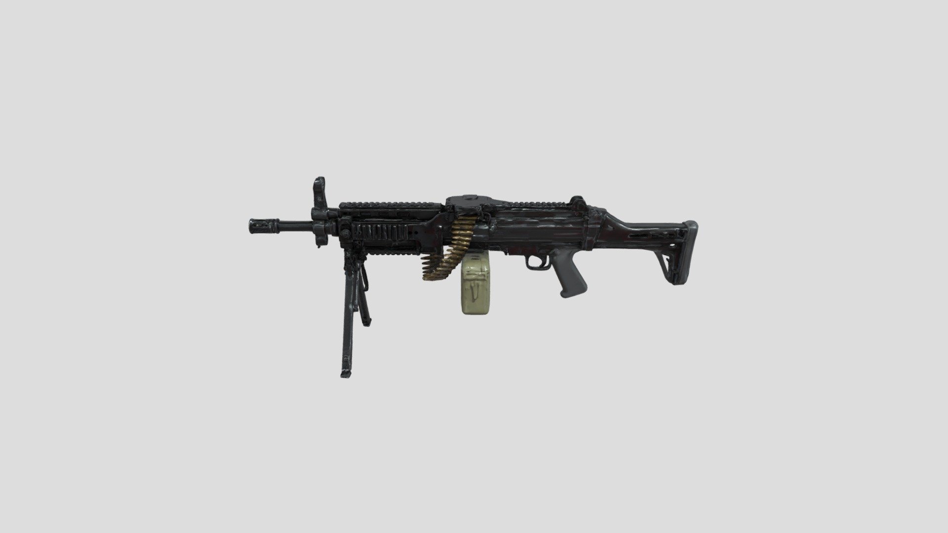 MG Firepower - 3D model by Iknow123 [80519be] - Sketchfab