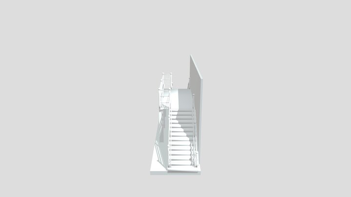 楼梯1 3D Model