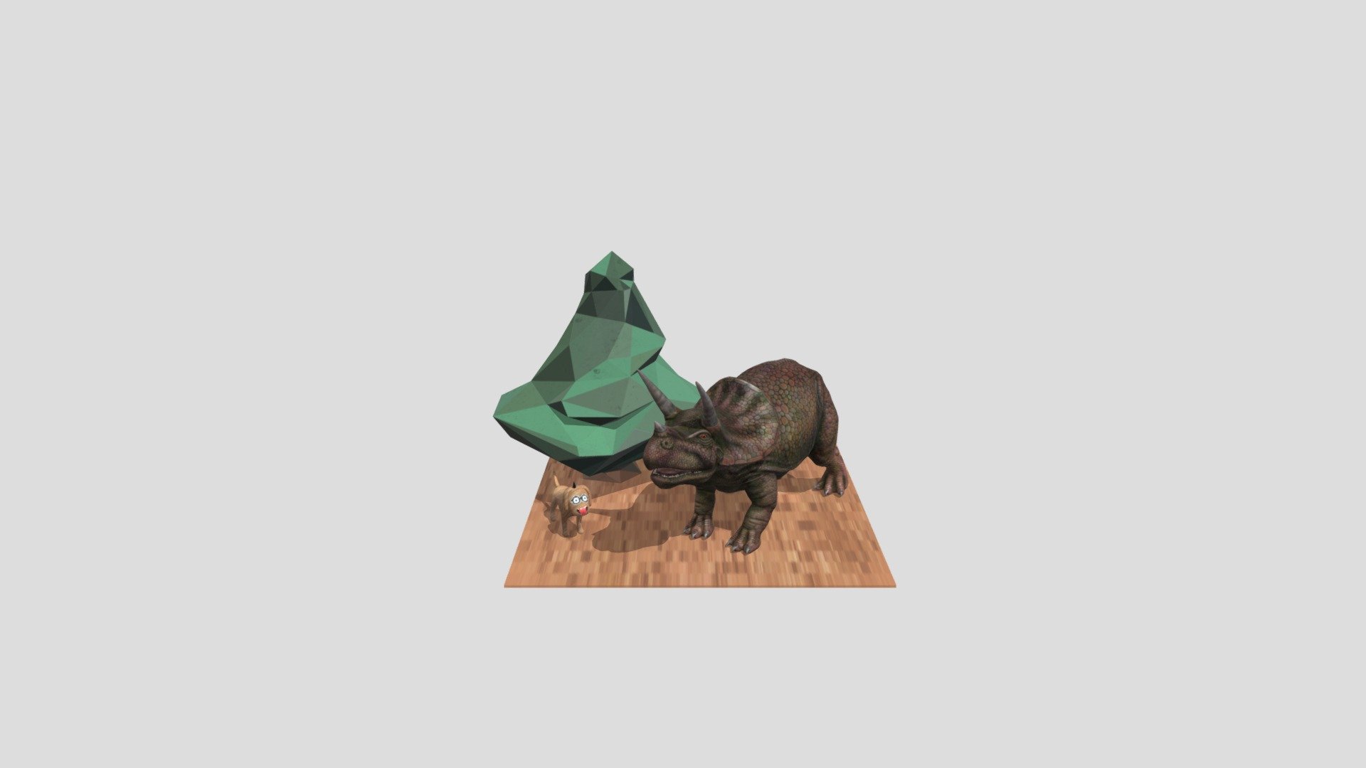 triceratops and imposterdoge