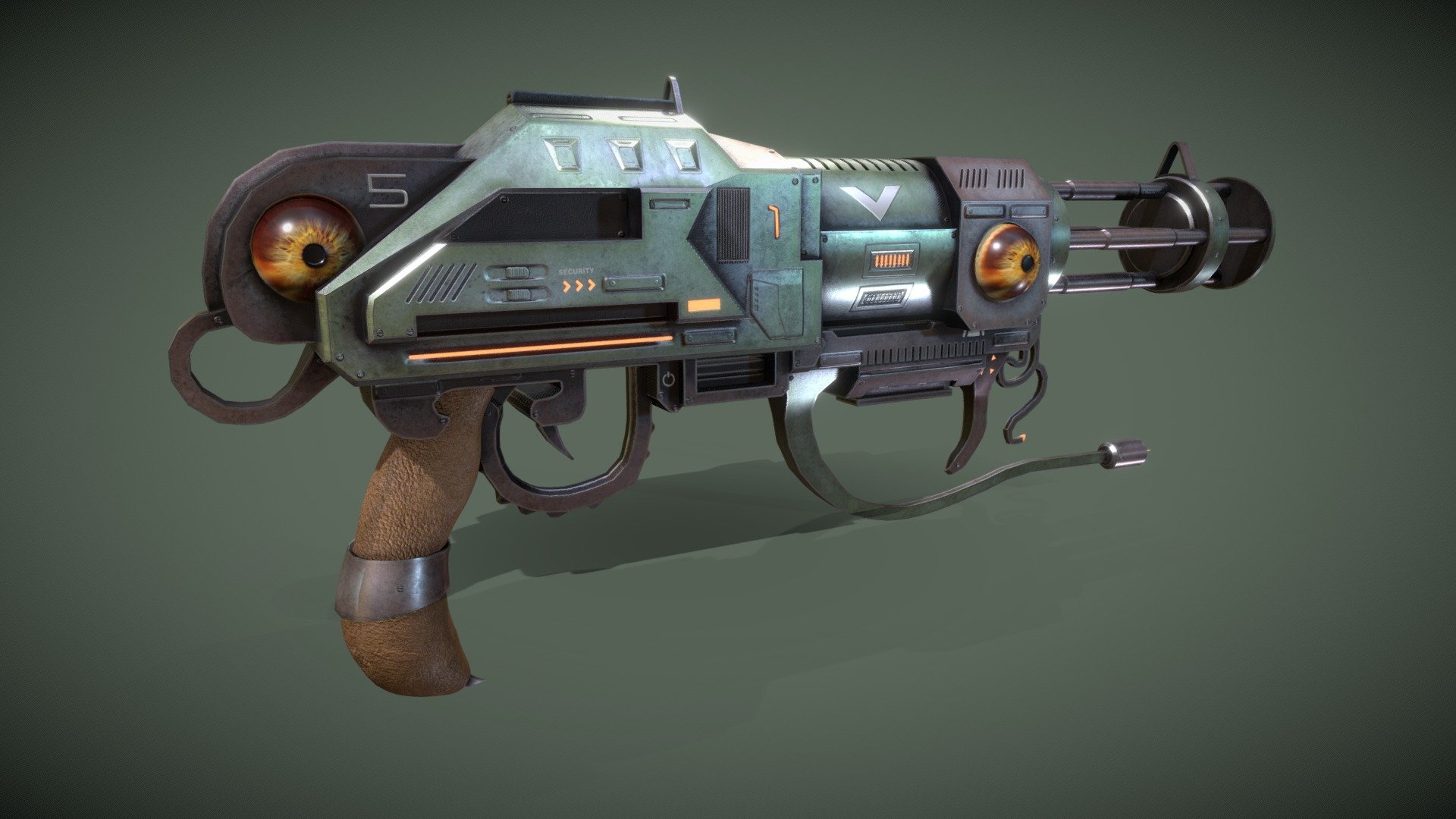 Eye Pistol - Buy Royalty Free 3D model by SnowyTrain [80528db ...