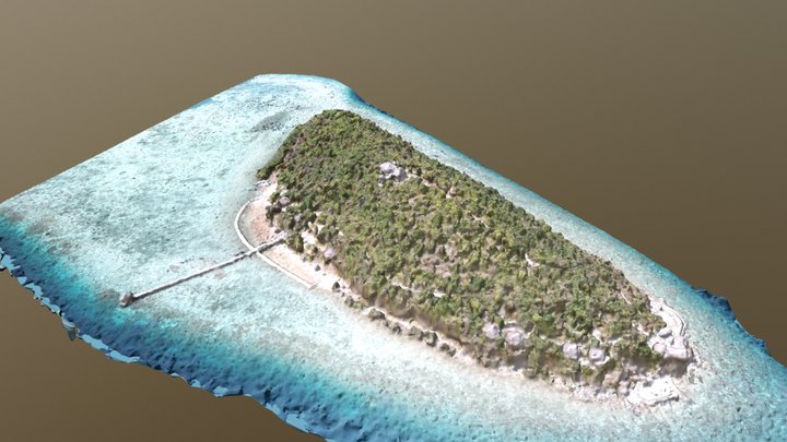 Iris Eco Resort Island, Philippines 3D Model