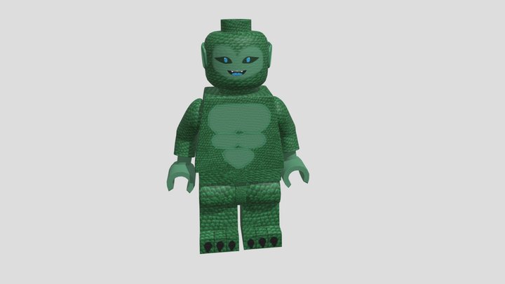 Dragoness Lego Character 3D Model