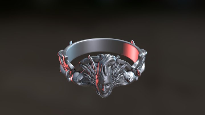 Veritas Ring 3D Model