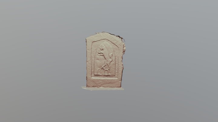 Cippo di corte dal Castello di Canossa (RE) 3D Model