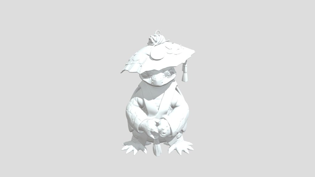 Zen Turtle Monk – Stylized Fantasy Character