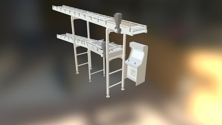 Conv2 3D Model