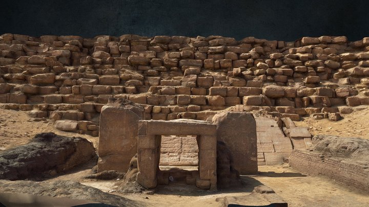 Bent pyramid Temple | EGYPT