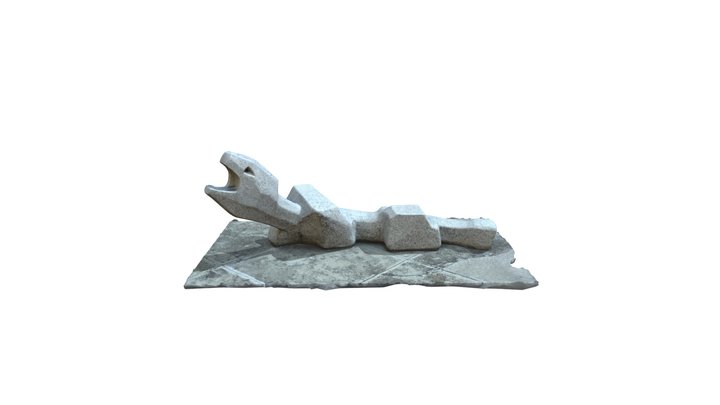 El animal del Pedregal 3D Model