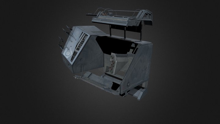 COMBINE CONSOLE  [ANIMATED] – Modello 3D gratuito STL