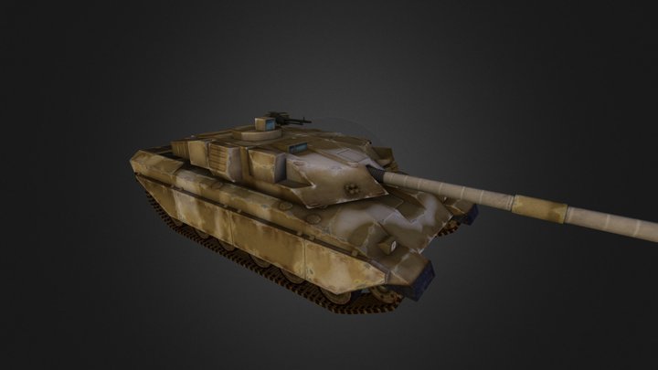 Challenger 1 3D Model