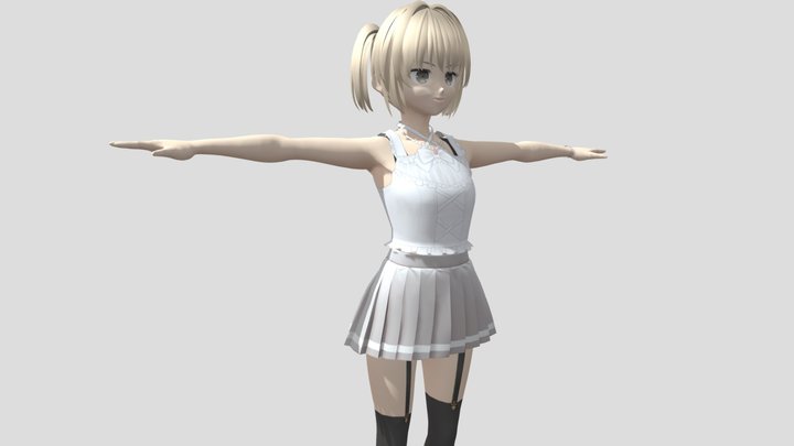 Animemodel 3d Models Sketchfab