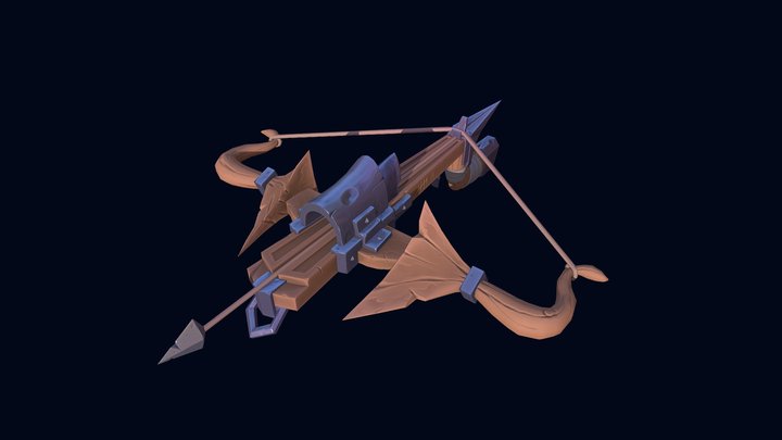 Stylised Asset - Crossbow 3D Model