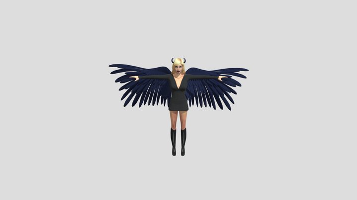 Dark angel 3D Model