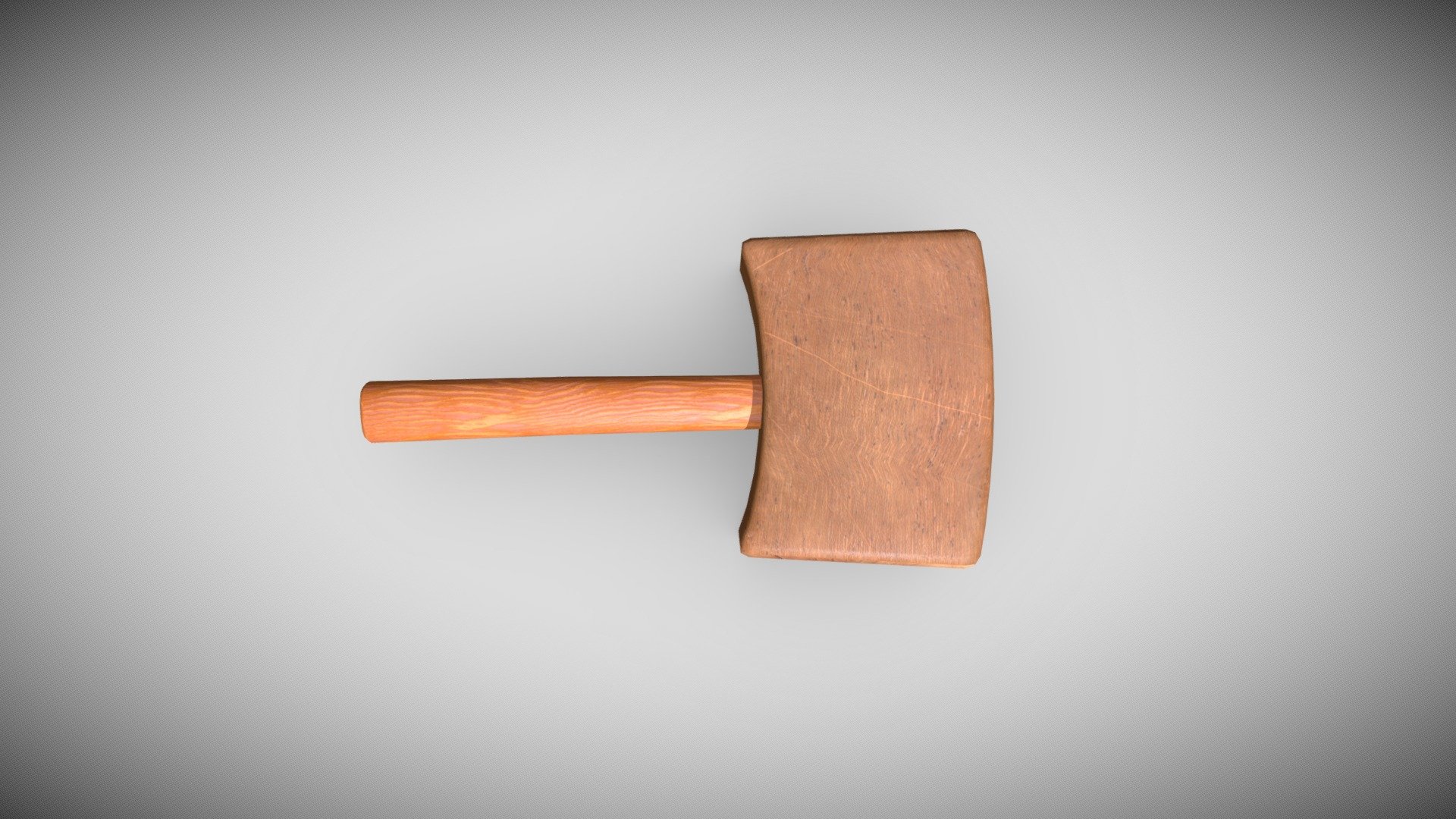 1790 Wheelwright's Mallet Download Free 3D model by Sapwood Studio