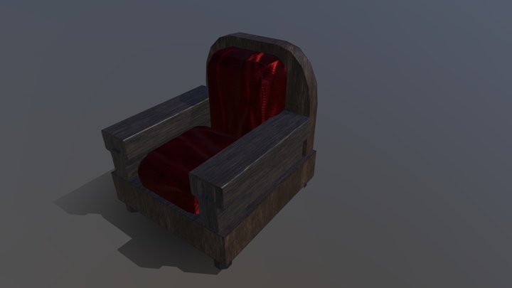 Couch Chair 3D Model