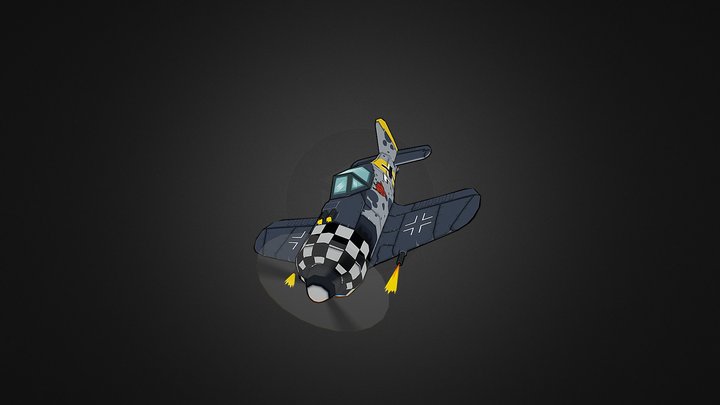 Focke Wulf 190 3D Model