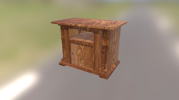 Antique Cabinet - Download Free 3D Model By Starkerg [805babc] - Sketchfab