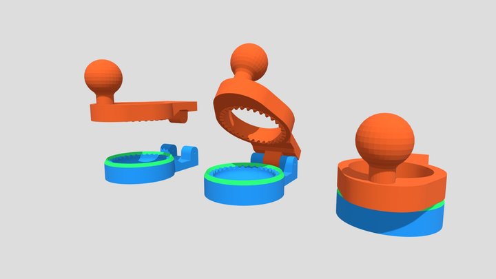 Hinge Press 2 3D Model