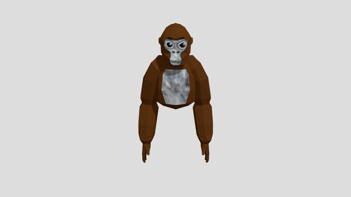 Gorilla Tag Player model Lava 3D Model