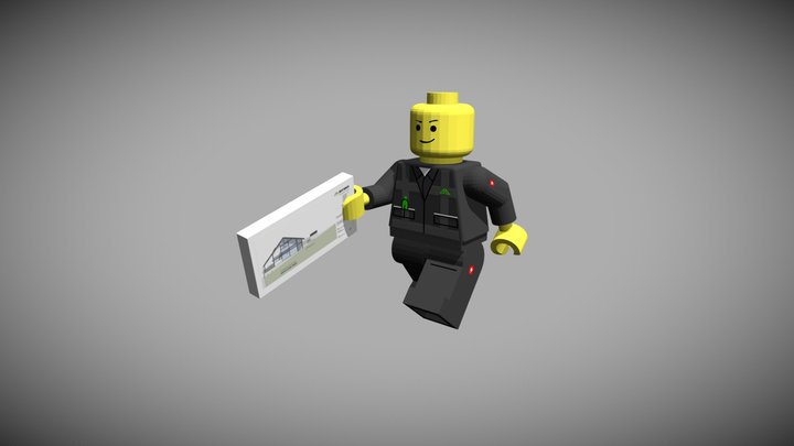 LEGO Man 3D Model