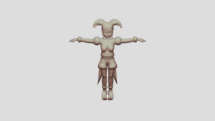 Jester 3D Model