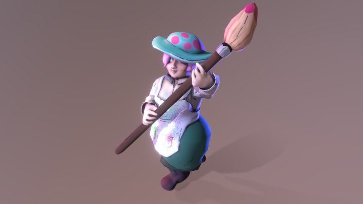 Huwe Pose 3D Model