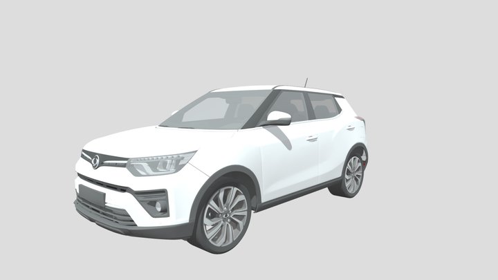 2015 Ssangyong Tivoli – Kostenloses 3D-Modell STL