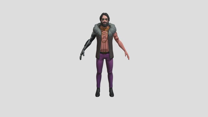 Jonny Silverhand 3D Model