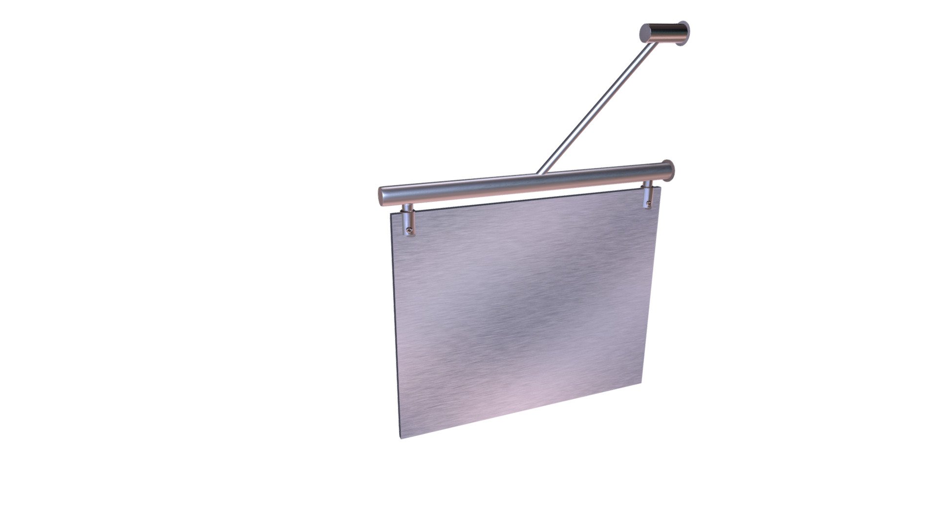 Schidhalter 300 Edelstahl gebürste t- Aludibond