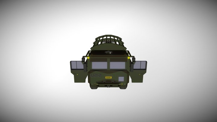 SISU A-2045 3D Model