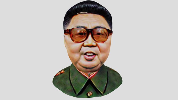 KimJong Il – Modelo 3D gratuito STL