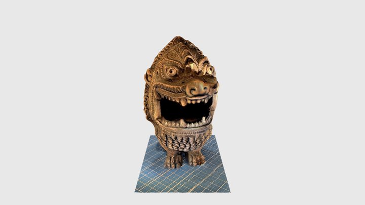 獅子2 3D Model