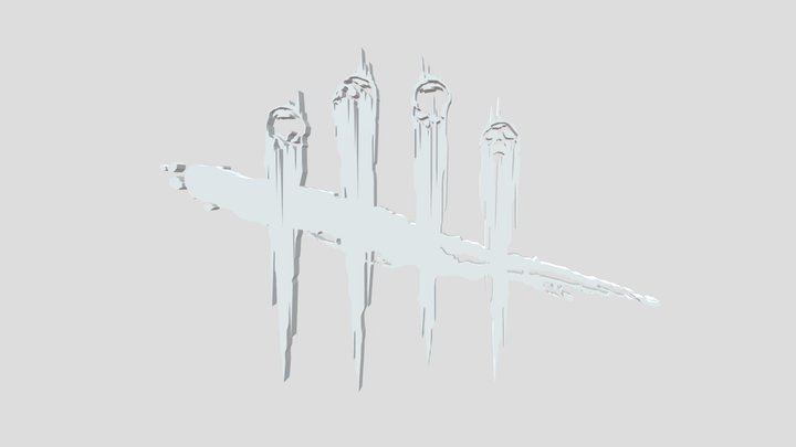 Dead By Daylight Logo Free 3D Model