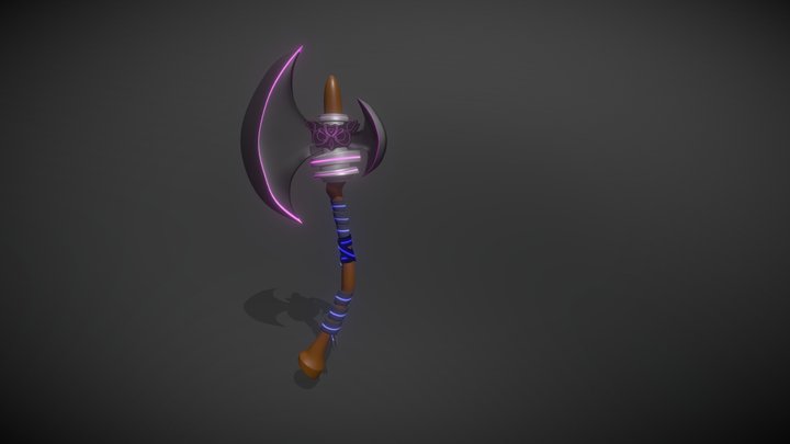 Owl Axe 3D Model