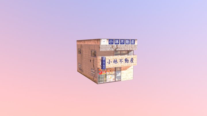 Zakkyo01 3D Model