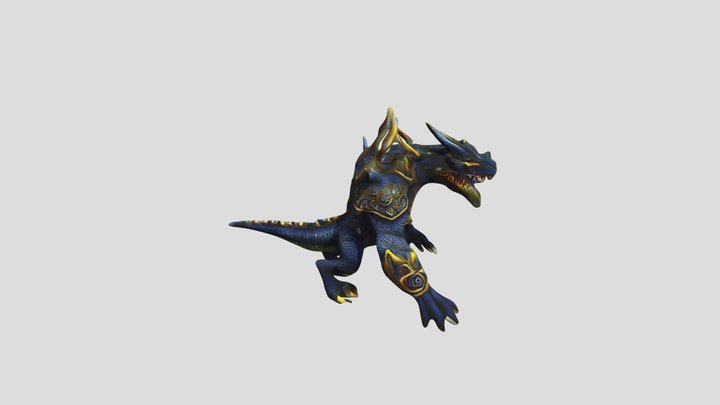 Dragon Boss V4_fbx 3D Model